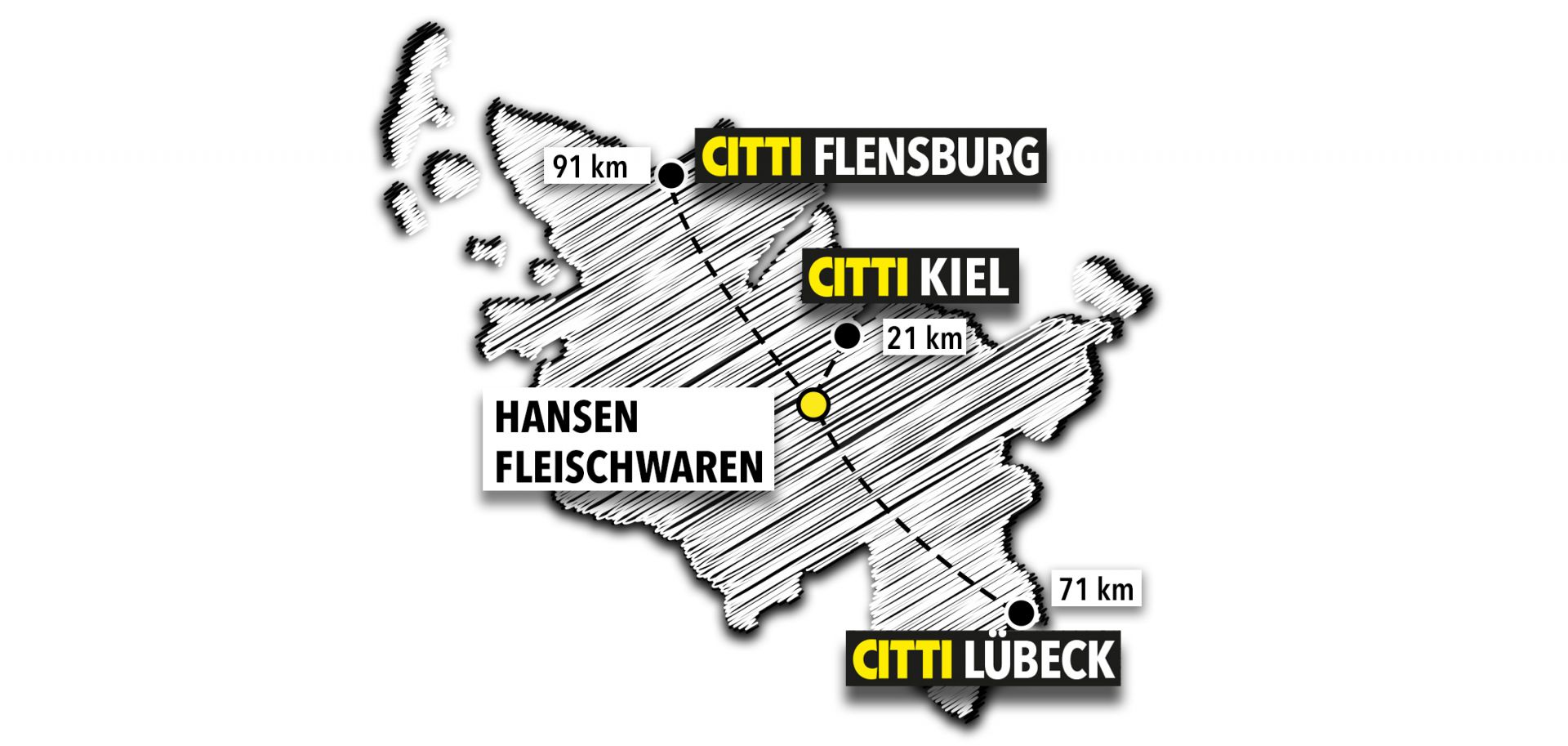 Karte Hansen Fleischwaren